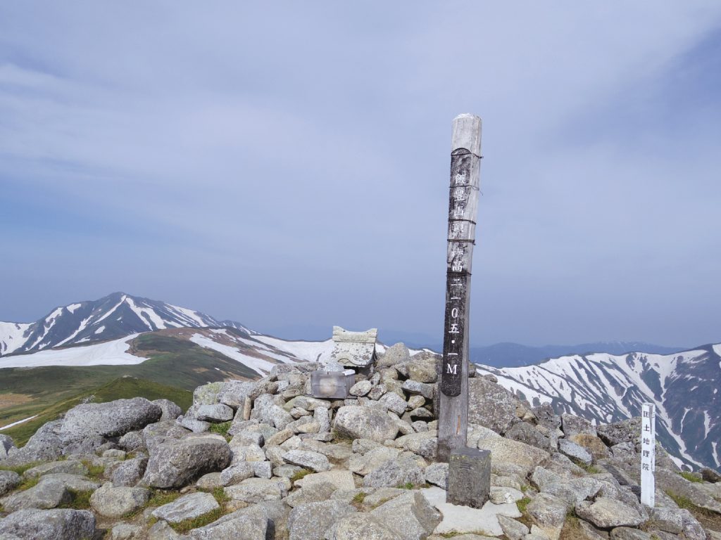 飯豊山山頂